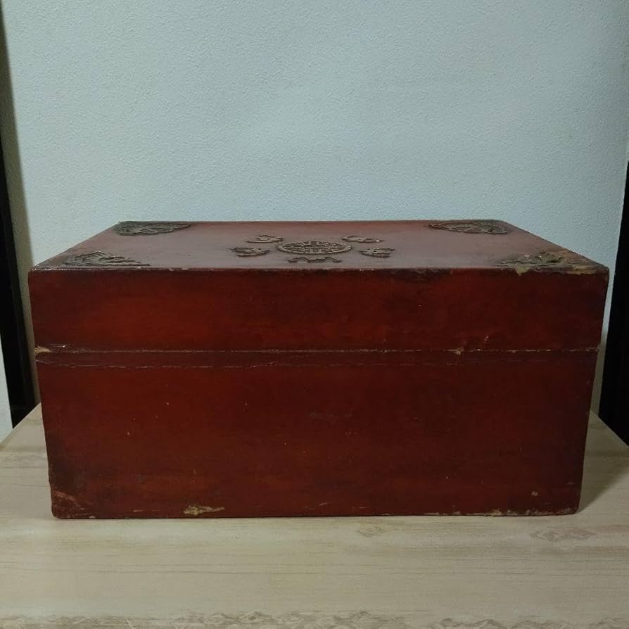中華　文庫　行李　こうもり　漆　中国骨董　アンティーク　ヴィンテージ　シノワズリ Amazon.co.jp: 中国 文庫 行李 こうもり 漆 中国骨董